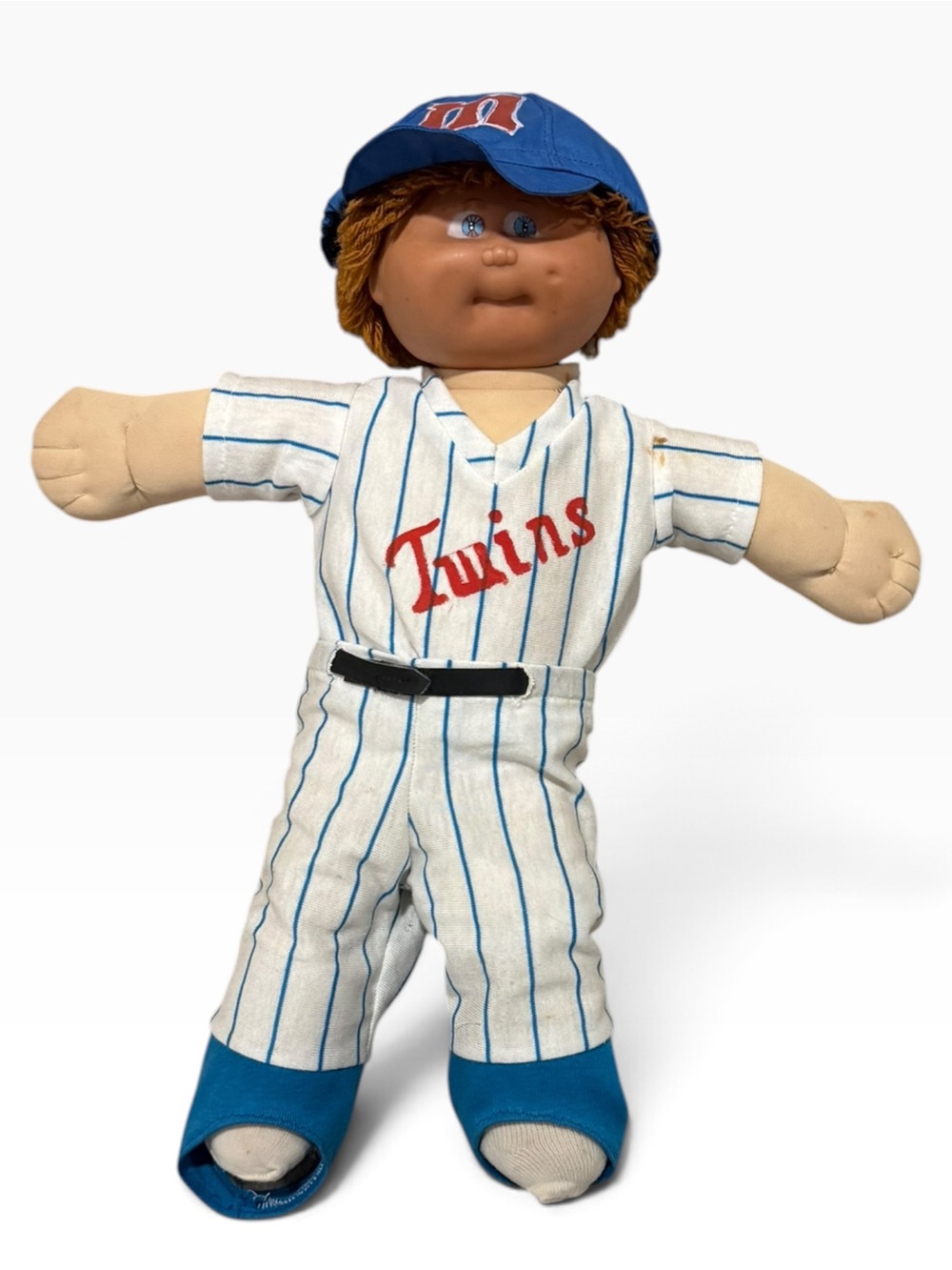 Vintage Minnesota Twins Kent Hrbek #14 Baseball Doll Cabbage Patch Style